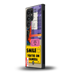 nostalgic stickers back phone cover | glass case for samsung galaxy s23 ultra