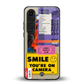 nostalgic stickers back phone cover | glass case for samsung galaxy s23 plus