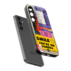 nostalgic stickers back phone cover | glass case for samsung galaxy s23 plus