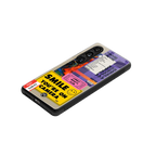 nostalgic stickers back phone cover | glass case for samsung galaxy s23 plus