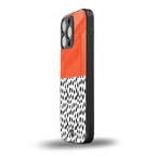 nostalgic tangerine back phone cover | glass case for iphone 13 pro max