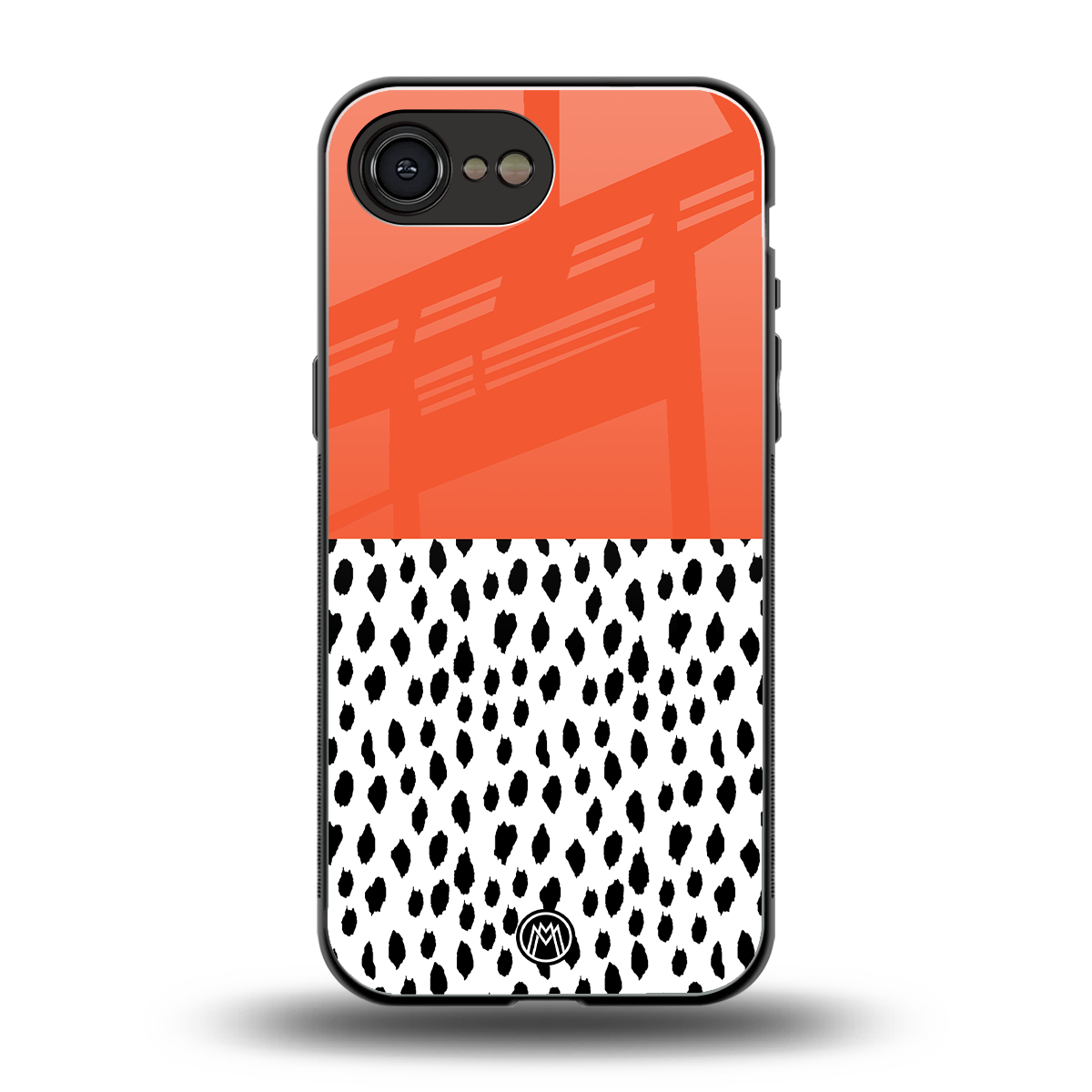 nostalgic tangerine back phone cover | glass case for iphone 16e