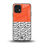nostalgic tangerine back phone cover | glass case for nothing phone 1