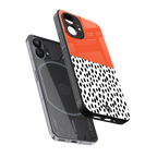 nostalgic tangerine back phone cover | glass case for nothing phone 1
