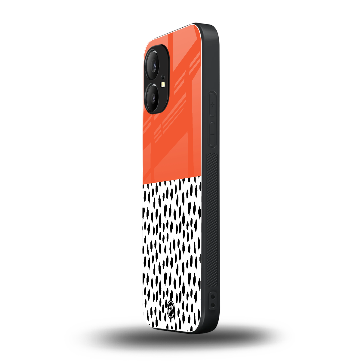 nostalgic tangerine back phone cover | glass case for nothing phone 1