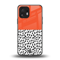 nostalgic tangerine back phone cover | glass case for nothing phone 2
