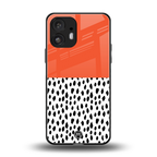 nostalgic tangerine back phone cover | glass case for nothing phone 2