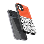 nostalgic tangerine back phone cover | glass case for nothing phone 2