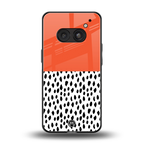 nostalgic tangerine back phone cover | glass case for nothing phone 2a