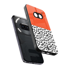 nostalgic tangerine back phone cover | glass case for nothing phone 2a