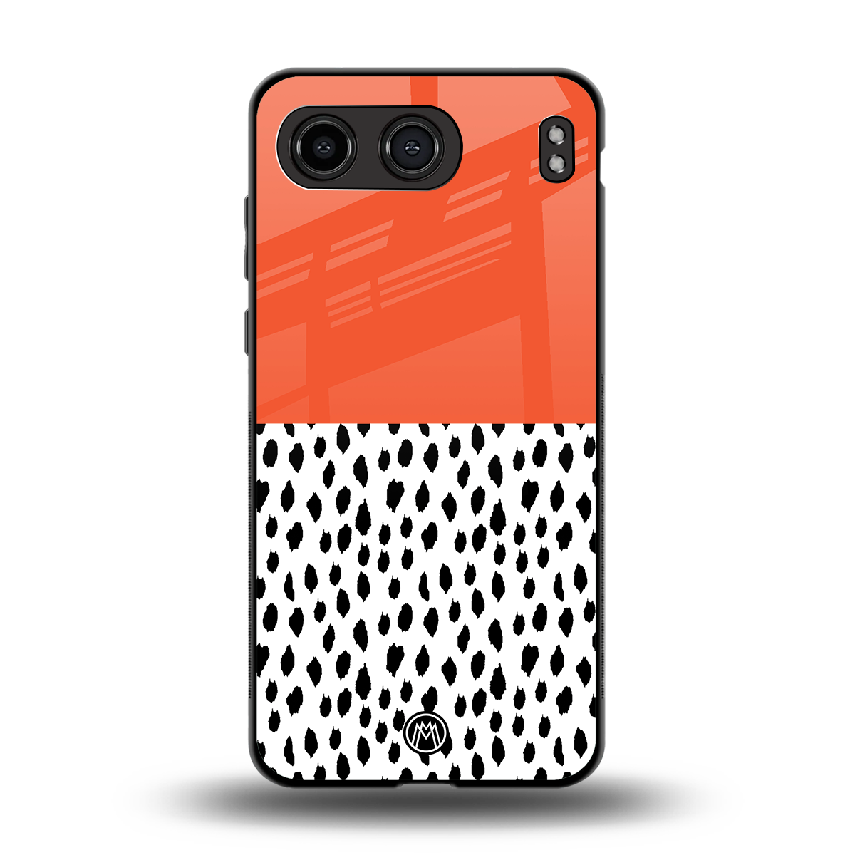 nostalgic tangerine back phone cover | glass case for oneplus nord 4