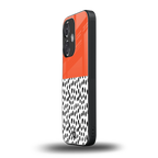 nostalgic tangerine back phone cover | glass case for oneplus nord ce 3