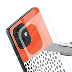 nostalgic tangerine back phone cover | glass case for oneplus nord ce 3