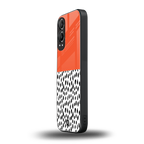 nostalgic tangerine back phone cover | glass case for oneplus nord ce 4 lite