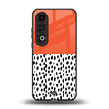 nostalgic tangerine back phone cover | glass case for oneplus nord ce 4