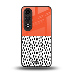 nostalgic tangerine back phone cover | glass case for oneplus nord ce 4
