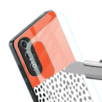 nostalgic tangerine back phone cover | glass case for oneplus nord ce 4