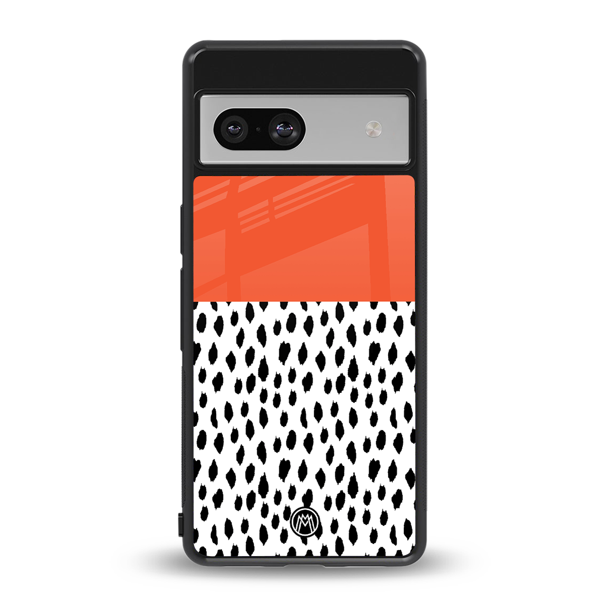 nostalgic tangerine back phone cover | glass case for Google Pixel 7