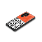 nostalgic tangerine back phone cover | glass case for samsung galaxy s25 ultra