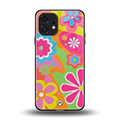 nostalgic wildflower y2k back phone cover | glass case for nothing phone 1