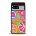 nostalgic wildflower y2k back phone cover | glass case for Google Pixel 8