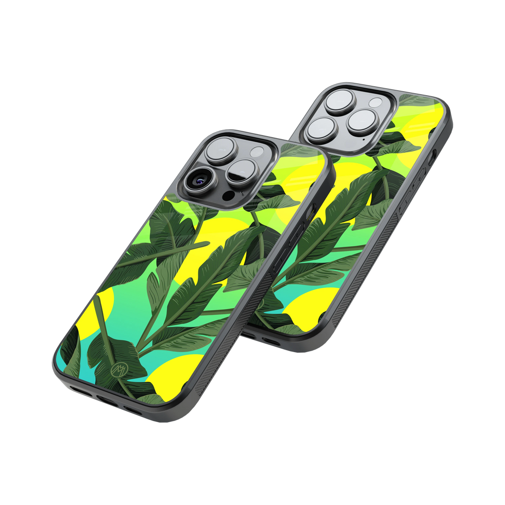 Protective Glass Back Phone Case Compatible with iPhone, Samsung, OnePlus, Pixel & More