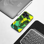 nostalgic floral back phone cover | glass case for google pixel 9