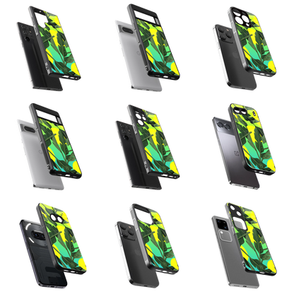 Durable Glass Back Mobile Case for iPhone, Samsung, OnePlus, Google Pixel, Redmi, Vivo, Oppo