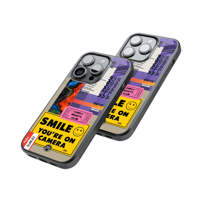 Protective Glass Back Phone Case Compatible with iPhone, Samsung, OnePlus, Pixel & More