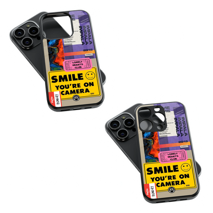 Trendy Glass Back Mobile Case for iPhone, Samsung, Redmi, OnePlus, Google Pixel, Motorola