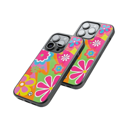 Protective Glass Back Phone Case Compatible with iPhone, Samsung, OnePlus, Pixel & More