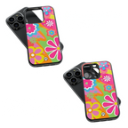 Trendy Glass Back Mobile Case for iPhone, Samsung, Redmi, OnePlus, Google Pixel, Motorola