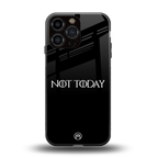 not today back phone cover | glass case for iphone 13 pro max