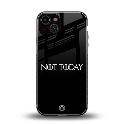 not today back phone cover | glass case for iphone 13
