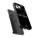 not today back phone cover | glass case for iphone 16 pro