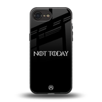 not today back phone cover | glass case for iphone 16e