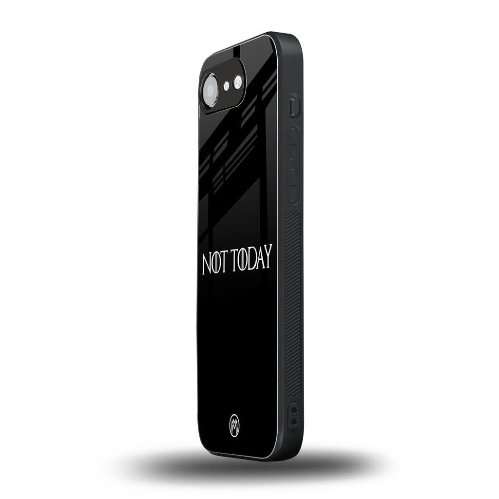 not today back phone cover | glass case for iphone 16e