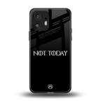 not today back phone cover | glass case for nothing phone 2