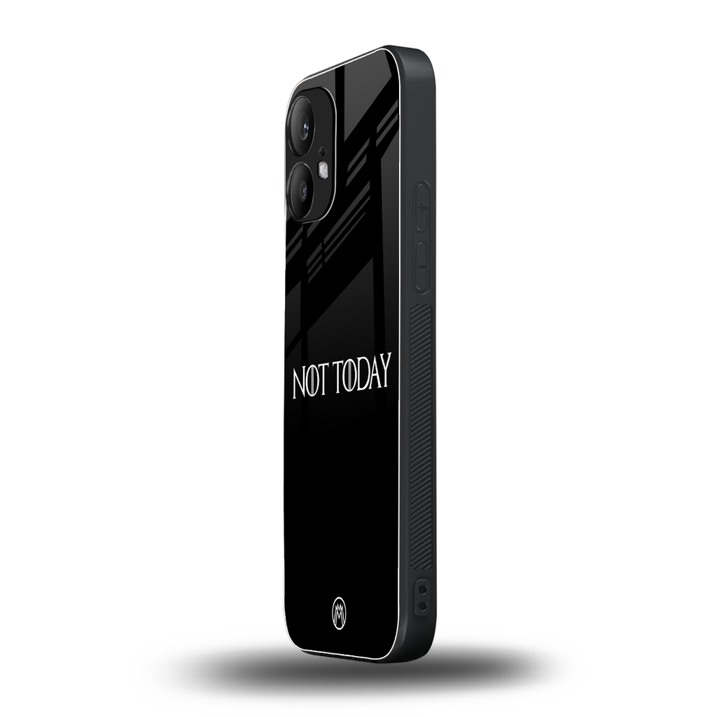 not today back phone cover | glass case for nothing phone 2