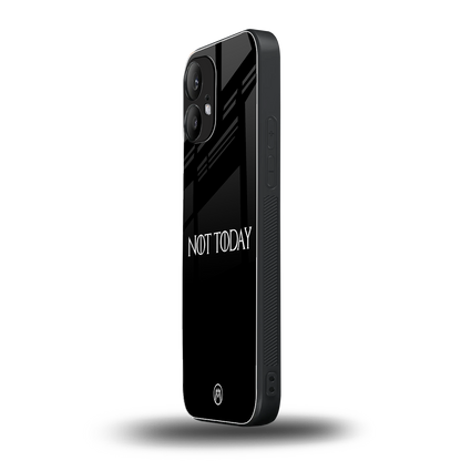not today back phone cover | glass case for nothing phone 2