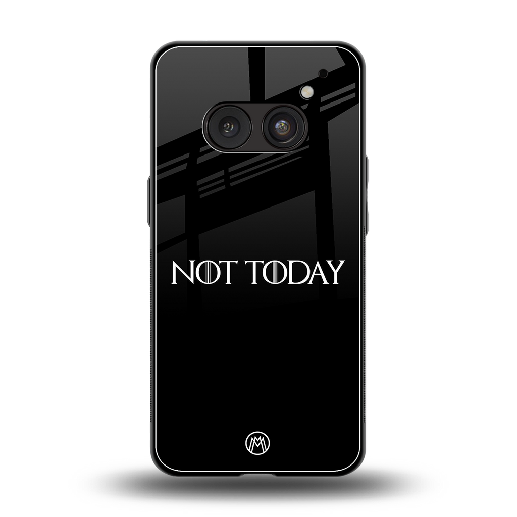 not today back phone cover | glass case for nothing phone 2a