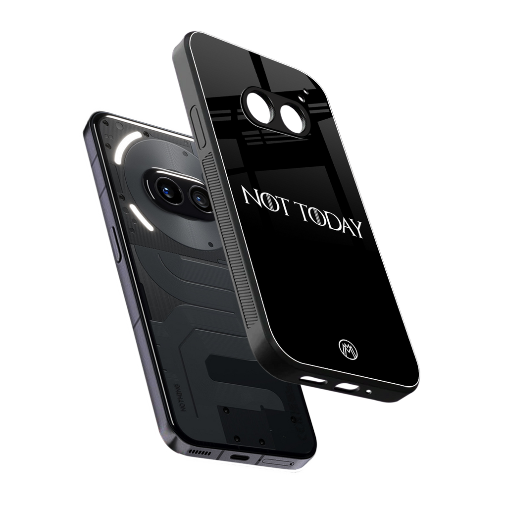 not today back phone cover | glass case for nothing phone 2a