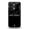 not today back phone cover | glass case for oneplus nord 3