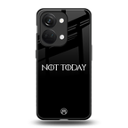 not today back phone cover | glass case for oneplus nord 3