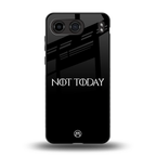 not today back phone cover | glass case for oneplus nord 4