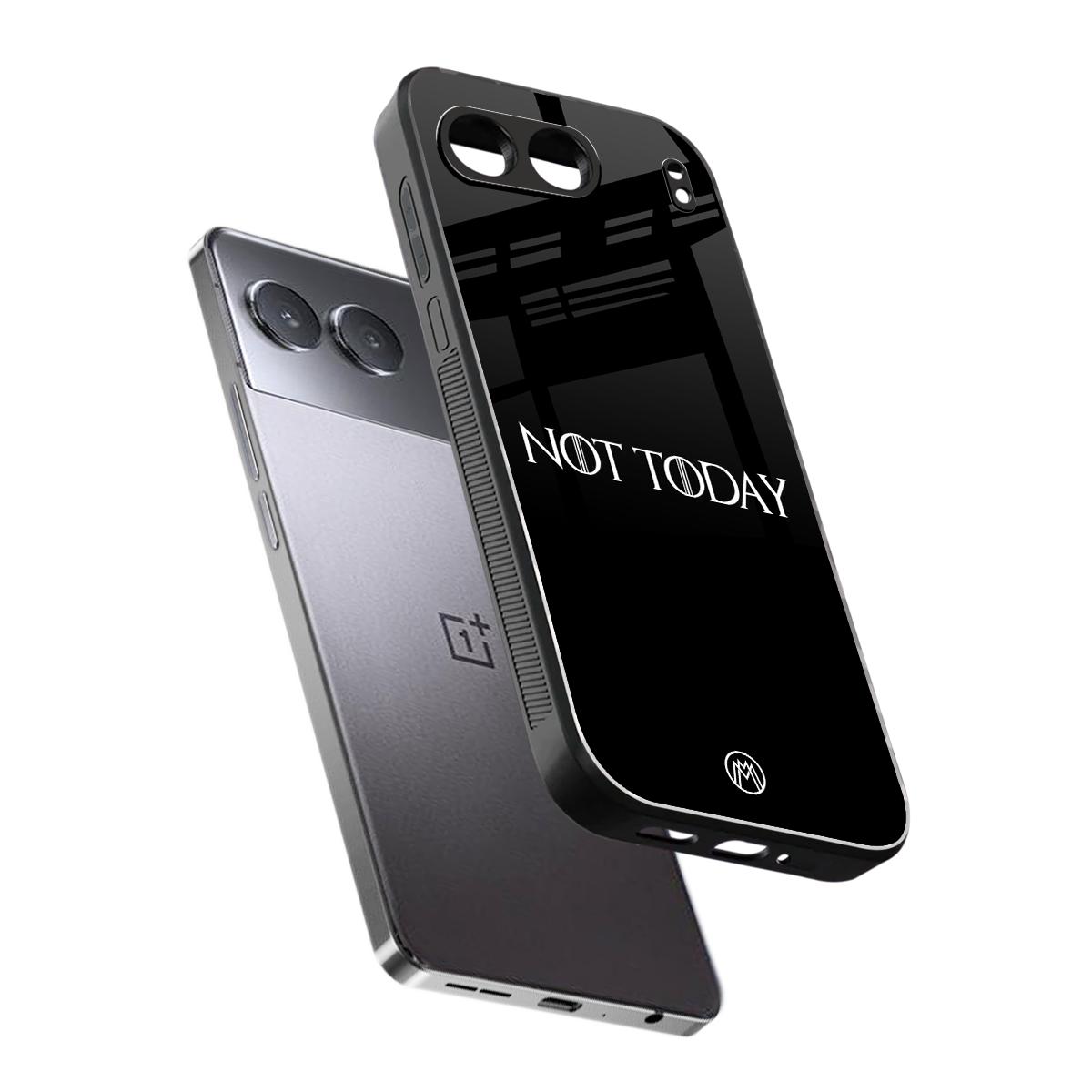 not today back phone cover | glass case for oneplus nord 4