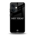 not today back phone cover | glass case for oneplus nord ce 3