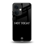 not today back phone cover | glass case for oneplus nord ce 3