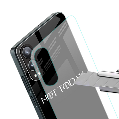 not today back phone cover | glass case for oneplus nord ce 4 lite