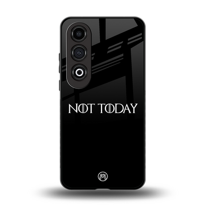 not today back phone cover | glass case for oneplus nord ce 4